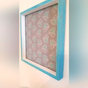 Stretched Cats Fabric Boxed Frame